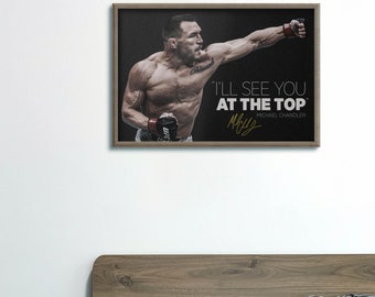 ufc マイケル・チャンドラー　サインカード PANINI UFC マイケル チャンドラー 199シリ パッチ直筆サイン