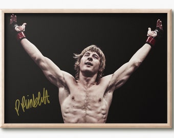 Paddy Pimblett "the baddy" Fotodruck Poster - vorsigniert