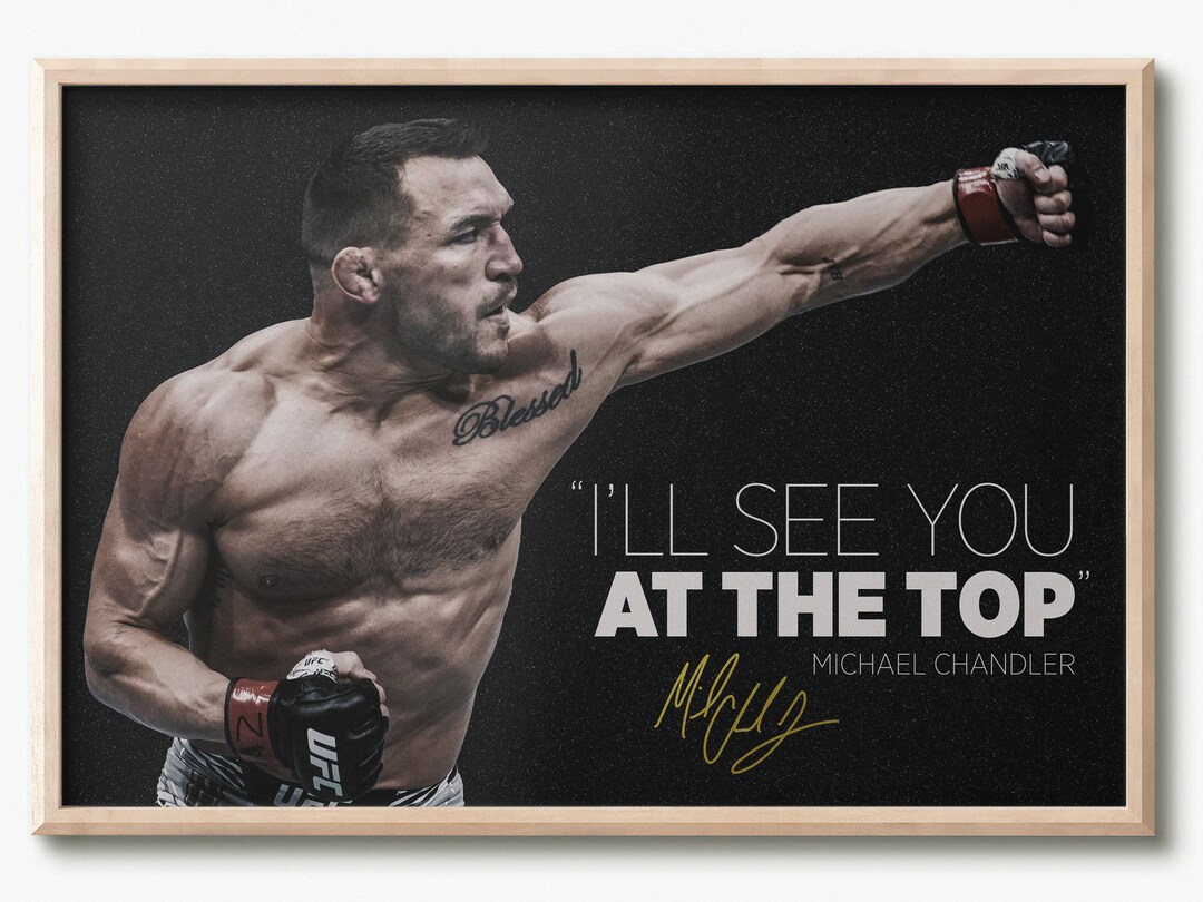 マイケル・チャンドラー「アイアン」の引用 - 写真プリントポスター