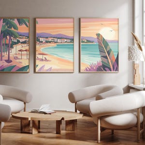 Ayia Napa | Cyprus - Set of 3 - photo print posters - Travel art print - Set of three - wall art
