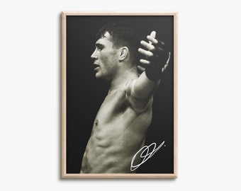 Darren Till "Der Gorilla" Fotodruck Poster - Vorsigniert
