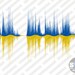 Printable Design A4 PNG Soundwave Instant Digital Download - Etsy