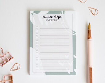 To Do List Notepad Etsy
