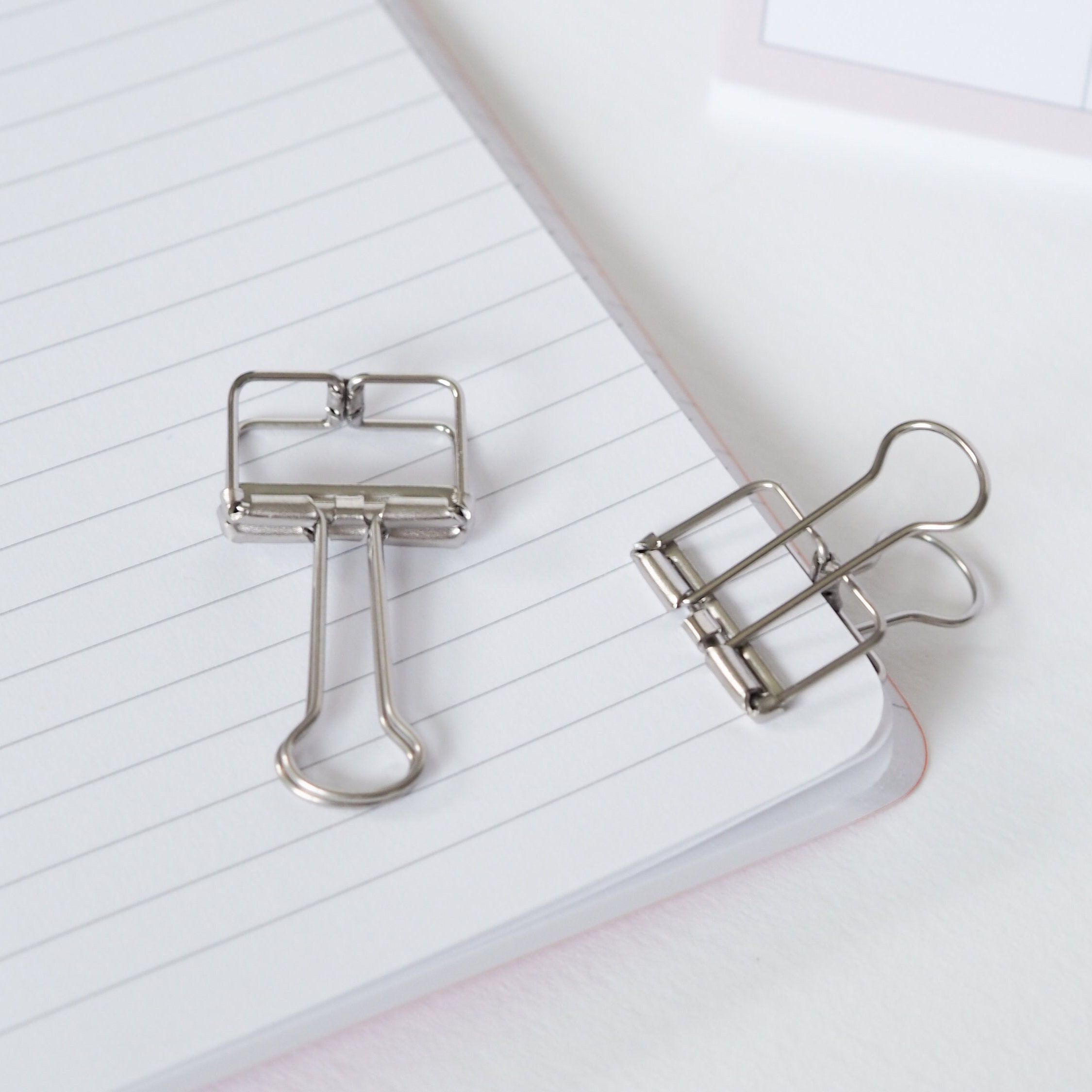 White binder clips deals