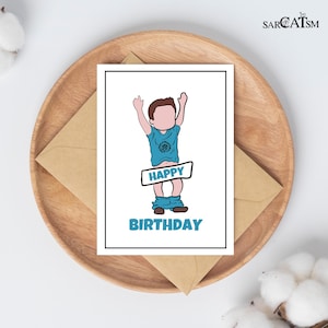 Digitaler Download | Grußkarte | Geburtstag | Übernatürlich | Innen leer | 18cmx18cm