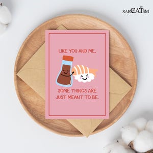 Descarga digital / Aniversario / Día de San Valentín / Tarjeta de felicitación / Interior en blanco / 13 x 18 cm