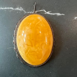 Mid Century Sterling Poland Pendant - Etsy