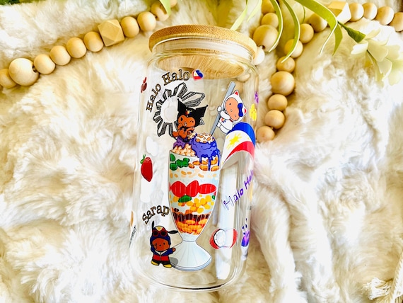 Tumbler, Filipino Culture, Halo Halo Dessert, Cute Kawaii Characters, Filipino Dessert
