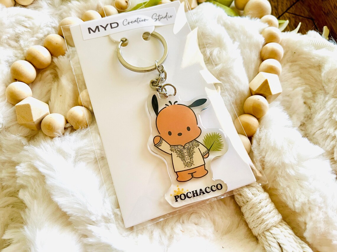 Keychain-kawaii Filipino Dog in Barong Keychain, Filipino Inspired ...