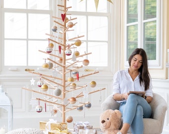 Eco friendly Wooden Christmas Tree 165cm or 85cm