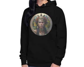 Puerto Rican Taino Indian Princess Indigenous Pride Unisex Hoodie