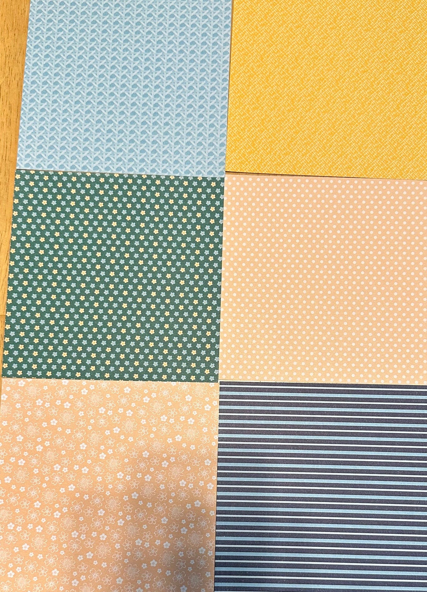 Textura Forever In Time Scrapbook Paper - 24 Sheets 6x6 Inch Pastel Colors