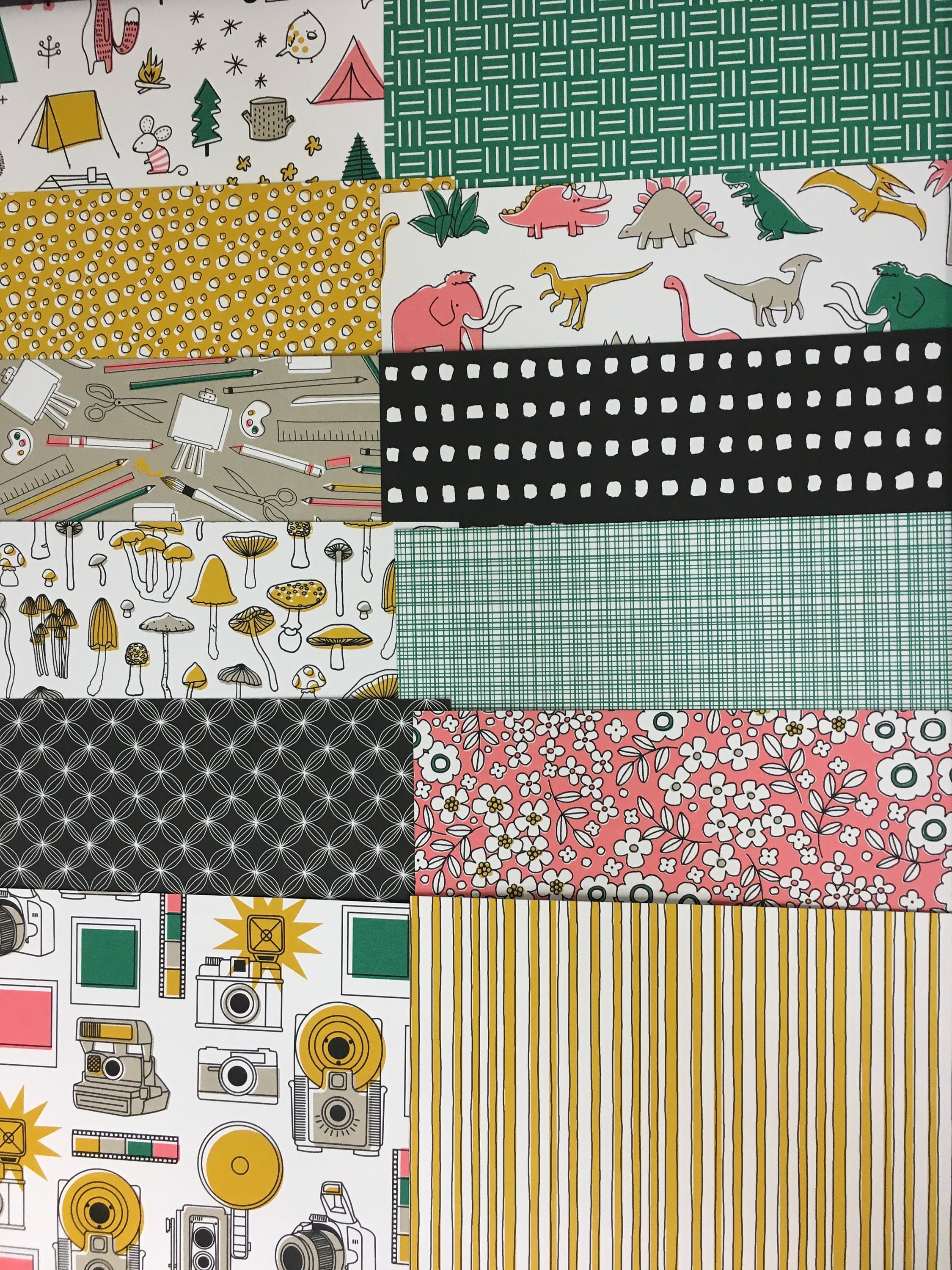 Pick A Pattern Stampin' up Retired Designer Series Paper 6 X 6 12sheet