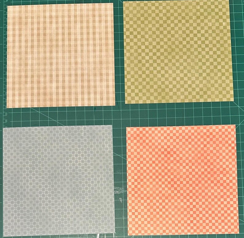 Timeless Plaid Stampin' up Retired Designer Series Paper 6" X 6 ...