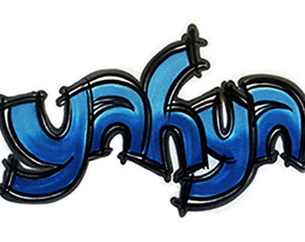 Airbrush T-shirt - Graffiti Style - Name - Stars - Airbrushed T-Shirt - Personalized - Gift -Custom