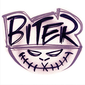 Airbrush T-shirt - Your Name -Biter - Novelty - Airbrushed T-Shirt - Personalized - Gift - Custom