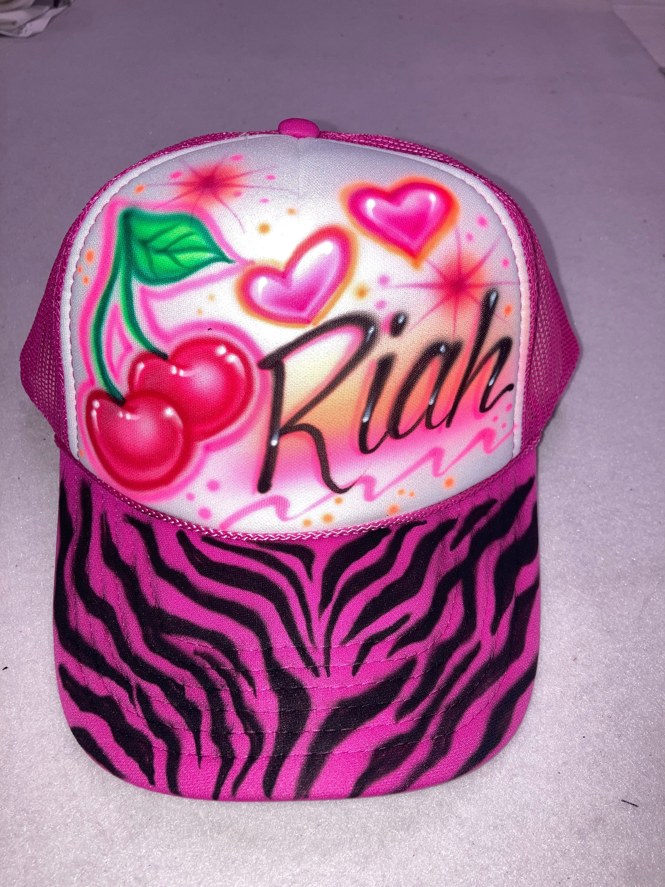 Zebra Trucker Hat - Etsy