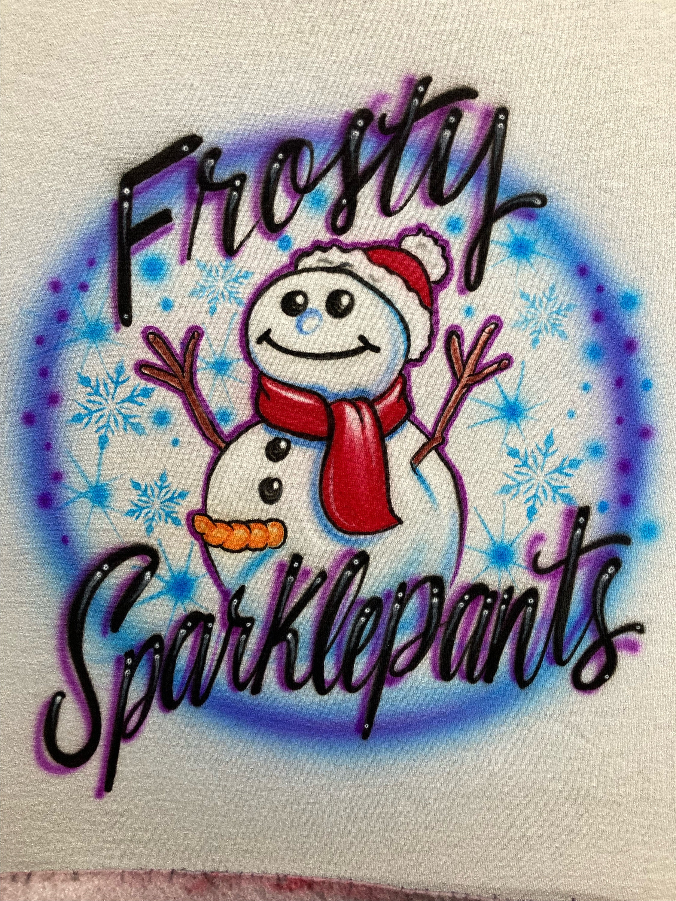 shirt Snowman Frosty Christmas Holiday 