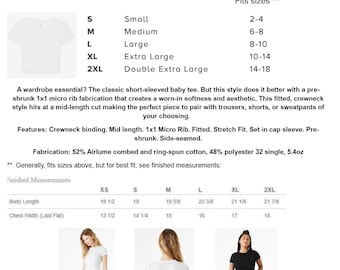 Camiseta corta para adultos - Bella Canvas 1010 - Blanca