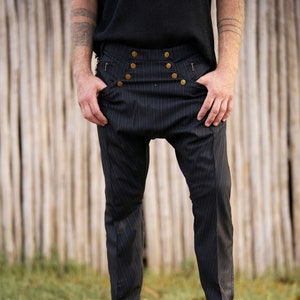 Pantalones de mujer elegantes, pantalones formales, pantalones largos,  pantalones de gasa, pantalones sueltos, pantalones negros, ConceptBG -   España