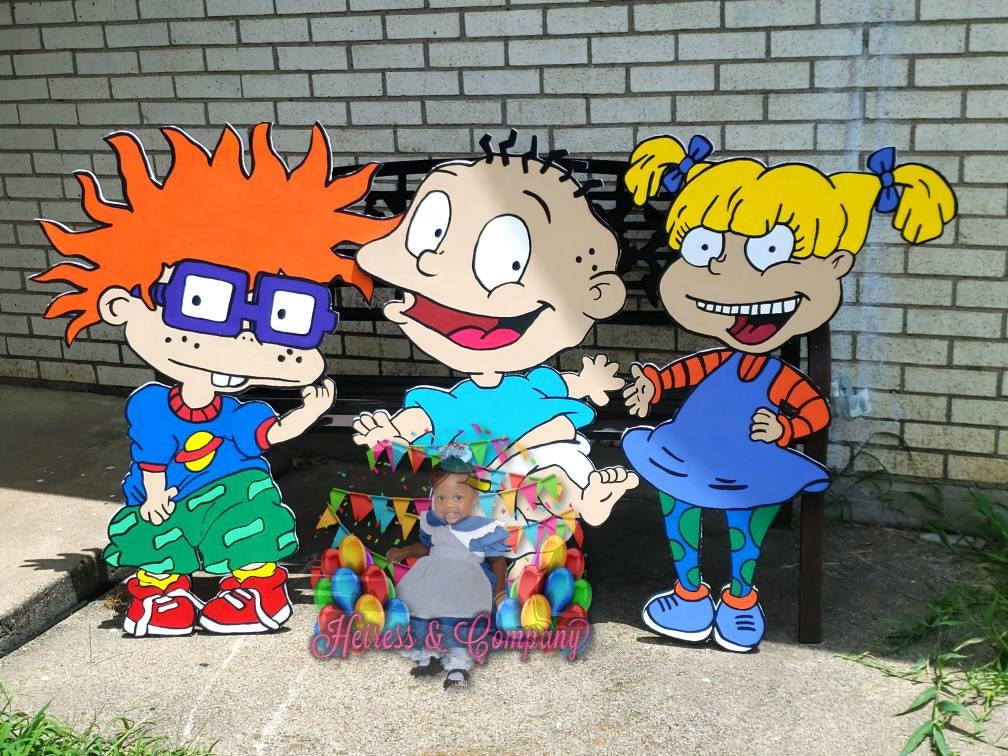 Rugrats Mouse Shimmer Shine Paw Patrol Bubble Guppies Puppy Dog Pals Umizoomi Custom caricatures 3 3ft Character Cutouts or name signs
