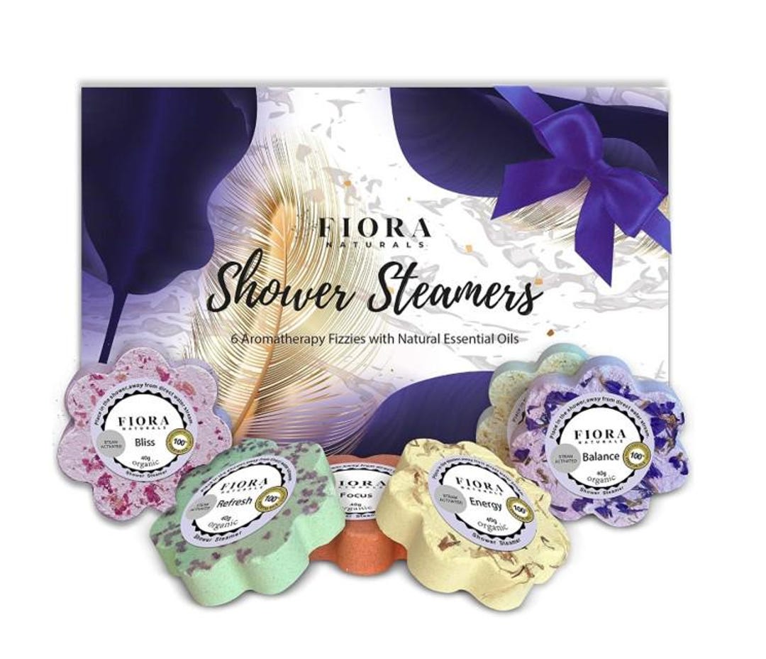 Aromatherapy Shower Steamers – Essential Oil Variety Pack, Relaxing Spa ...