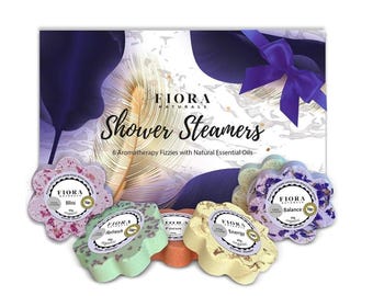 Aromatherapy Shower Steamers – Essential Oil Variety Pack, Relaxing Spa Gift
