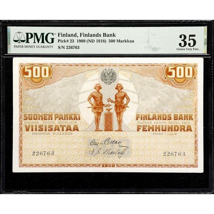 Finland Currency - Etsy