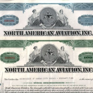 2 Different Superb Art Deco VINTAGE AVIATION Stocks @ 1.99 Each! Now BOEING! Retail 100 Dollars!