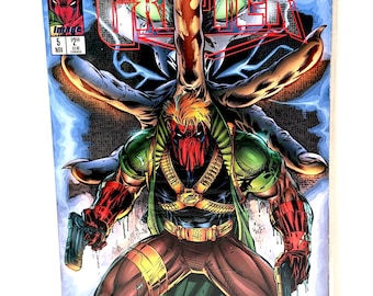 MINT Vintage Grifter #5 Fumetto Seconda serie solista del personaggio di Image Comics Novembre 1996 Fumetto