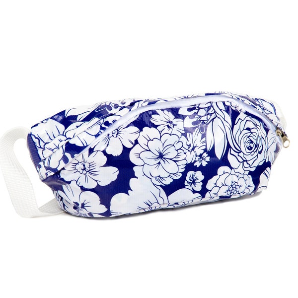 Wildflowers Fanny Pack in Oilcloth - Boho Packs for Men and Women | Cute Waist Bag Fashion Belt Bags