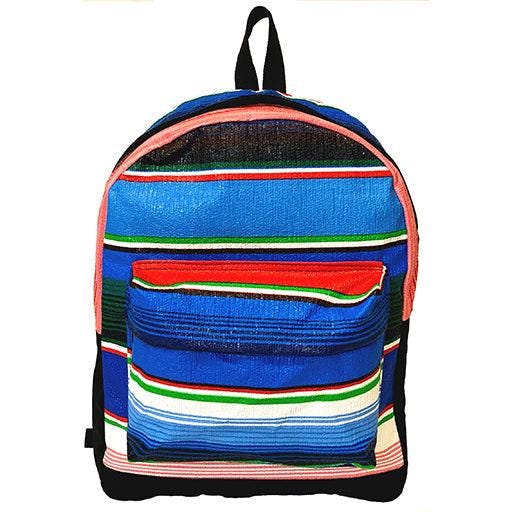 Serape Backpack - Mexican Serape Bookbag - Waterproof Vinyl  display picture 2