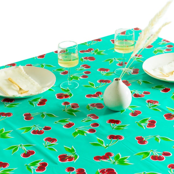 Oilcloth Tablecloth Etsy