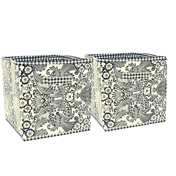 Metal Storage Bin Etsy