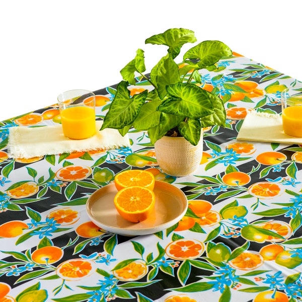 Oilcloth Tablecloth Etsy