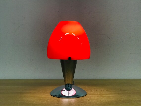 Lampada da tavolo IKEA vintage B9712 base cromata paralume - Etsy Italia
