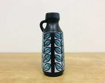 【東ドイツ Strehlaのジャグ花瓶】ミッドセンチュリー 384 東ドイツ Strehlaのジャグ花瓶】ミッドセンチュリー 384 Strehla | Fat