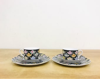 ロイヤルドルトン カントン トリオセット② ロイヤルドルトン カントン