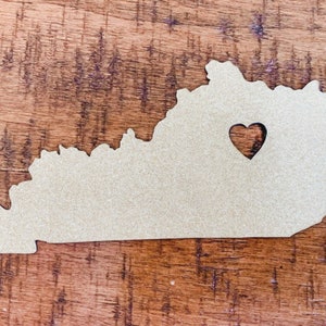 Car Magnet; State With Heart Magnet; Personalized Magnet; Glitter Magnet; Glitter State Stickers; State With Heart; Glitter State Decal