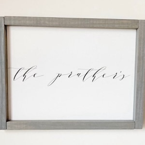 Last Name Sign; Family Name Sign; Custom Name Sign; Personalized Name Sign; Wooden Name Sign; Anniversary Gift; Wedding Gift; Housewarming