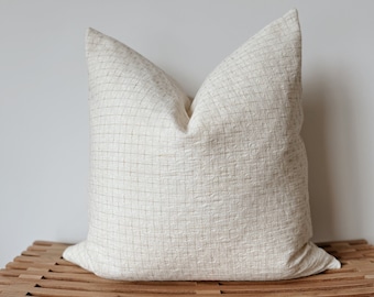 Noelle Textured Woven Pillow Cover
