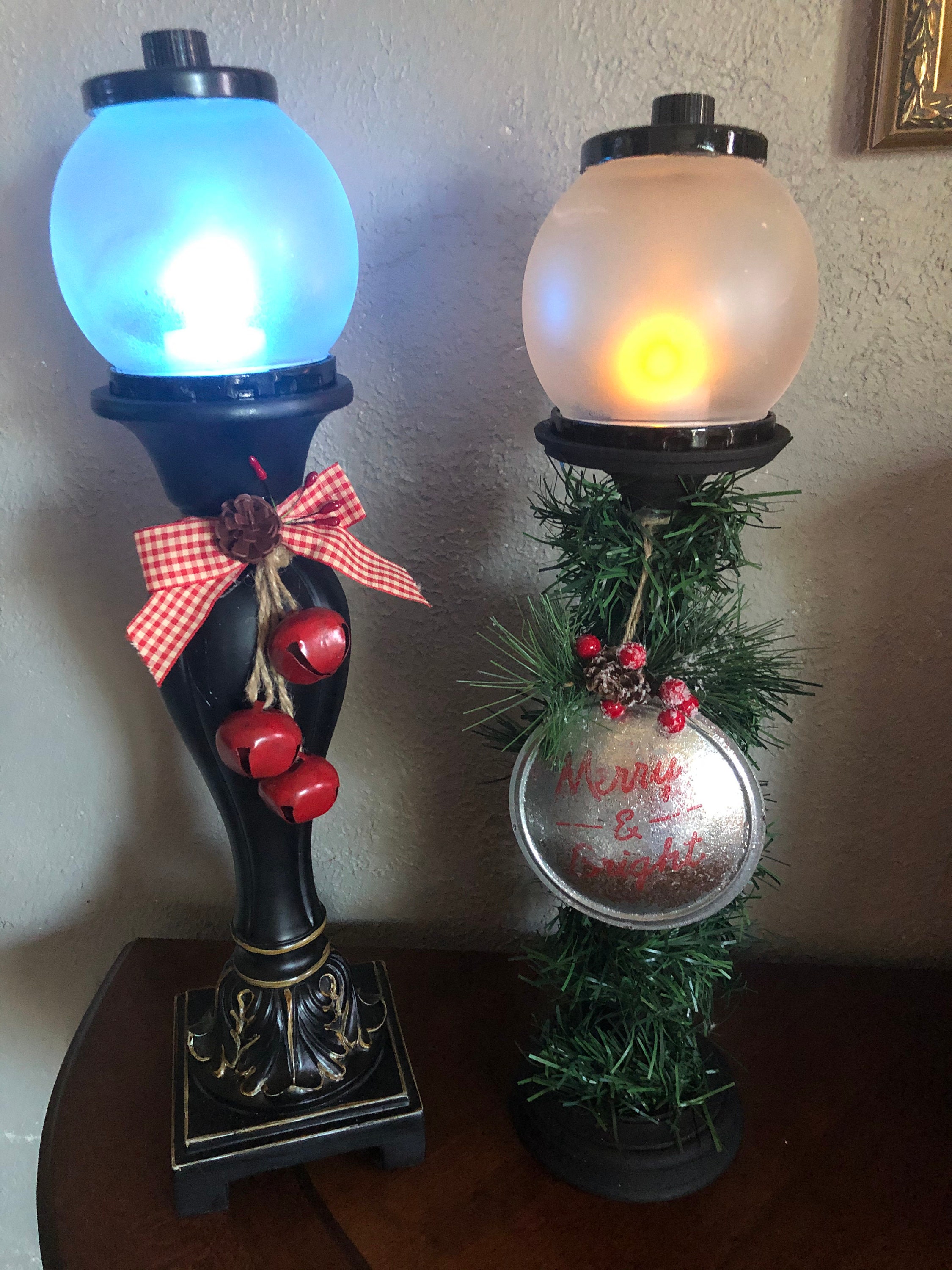 Christmas globe decorations  Etsy