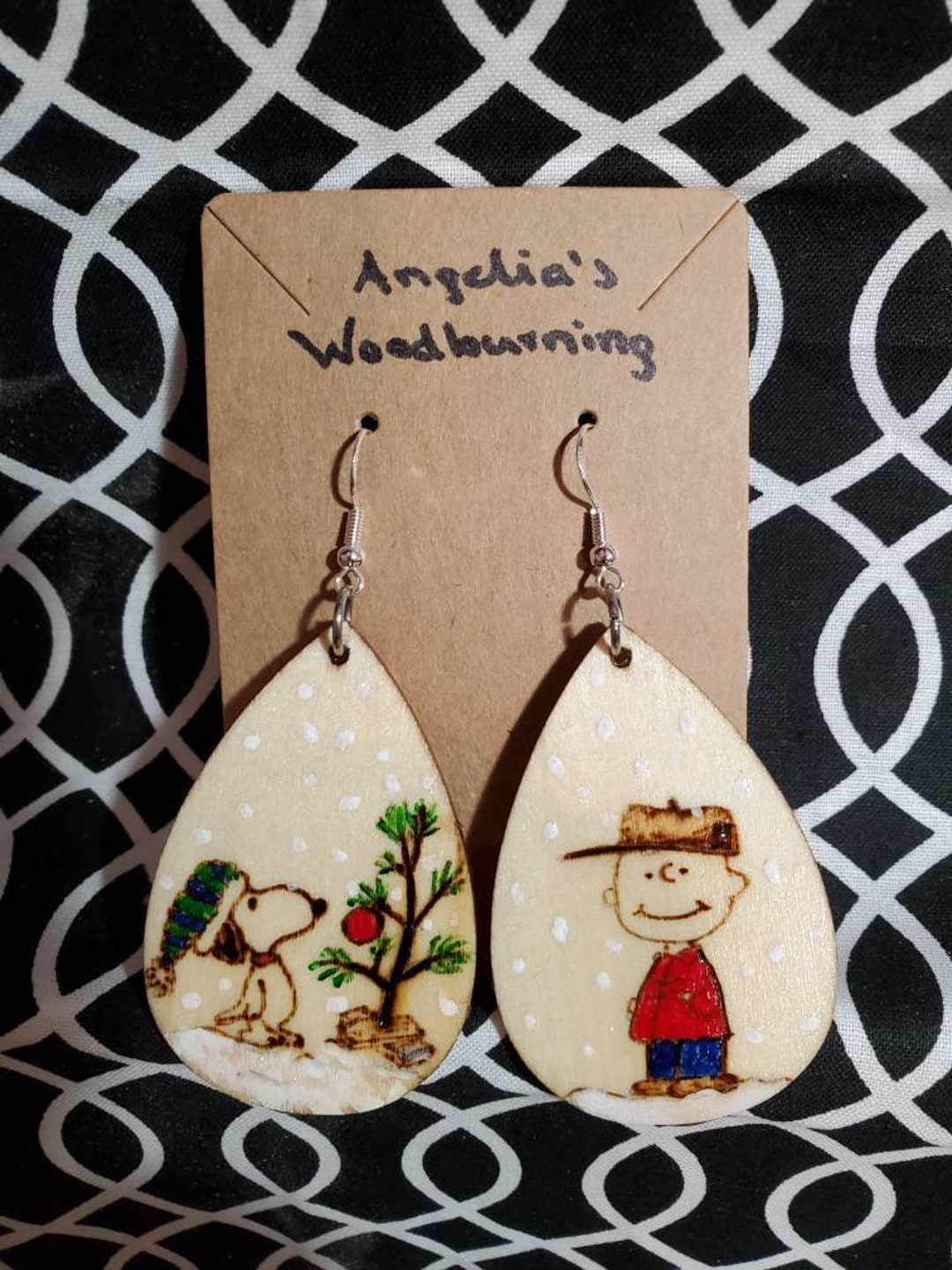 Charlie Brown Christmas Earrings Etsy