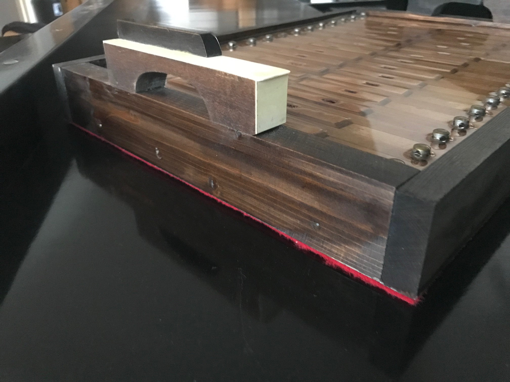 Piano tray with epoxy top Etsy