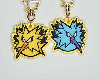 Zapdos Double-sided Keychain
