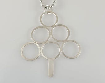 Handmade Sterling Silver Tree necklace and pendant