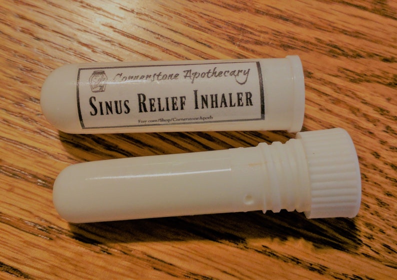 Sinus Relief Inhaler aromatherapy, Essential Oils Etsy