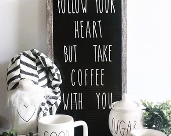 Wanderlust Letterset / White Letters for Letterboards/ Custom Letterboard Letters/Feltboard Letters