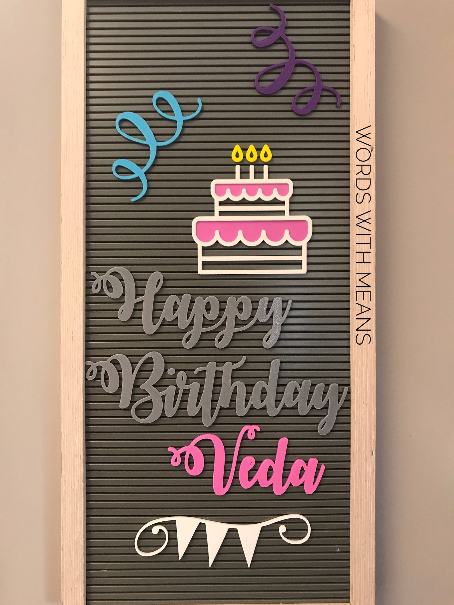 Birthday Set for Letterboards Etsy