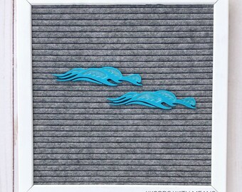 Multi-Color Waves Icon Set, letterboard waves, feltboard waves, letterboard accessories, beach letterboard, summer letterboard